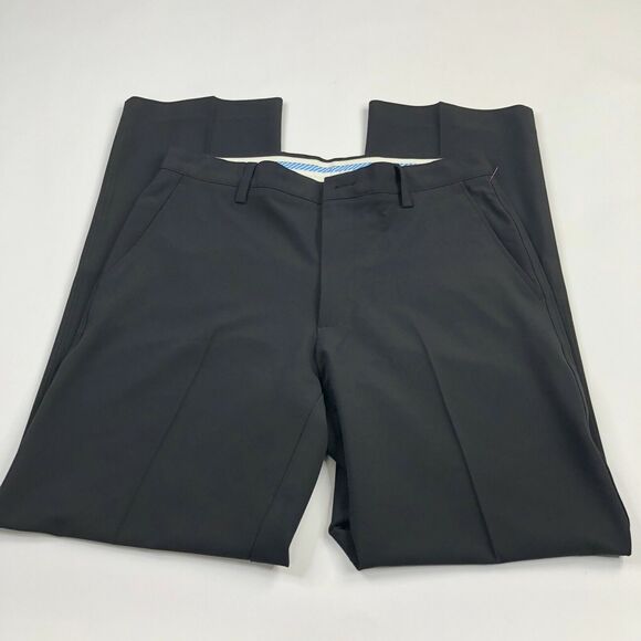 FJ Footjoy 34 x 34 (Actual 35W 33L) EUC Mens Athletic Active Golf Black Pants - Picture 2 of 7